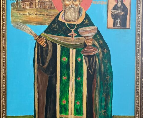 Икона «Святой праведный Иоанн Кронштадтский»