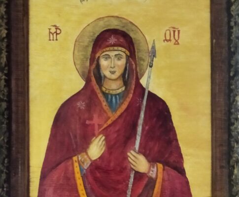 Икона Божией Матери «Куропатская» («Достойно быть...»)